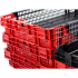 Bac plastique 600 x 400 bicolore emboîtable 50% ajouré Bac plastique 600 x 400 bicolore emboîtable 50% ajouré