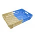 Bac plastique 600 x 400 bicolore emboîtable 50% ajouré Bac plastique 600 x 400 bicolore emboîtable 50% ajouré