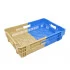 Bac plastique 600 x 400 bicolore emboîtable 50% ajouré Bac plastique 600 x 400 bicolore emboîtable 50% ajouré