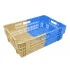 Bac plastique 600 x 400 bicolore emboîtable 50% ajouré Bac plastique 600 x 400 bicolore emboîtable 50% ajouré
