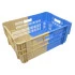 Bac plastique 600 x 400 bicolore emboîtable 50% ajouré Bac plastique 600 x 400 bicolore emboîtable 50% ajouré