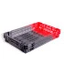 Bac plastique 600 x 400 bicolore emboîtable 50% ajouré Bac plastique 600 x 400 bicolore emboîtable 50% ajouré