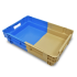 Bac plastique plein 600 x 400 bicolore emboîtable 50% Bac plastique plein 600 x 400 bicolore emboîtable 50%