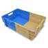 Bac plastique plein 600 x 400 bicolore emboîtable 50% Bac plastique plein 600 x 400 bicolore emboîtable 50%