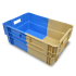 Bac plastique plein 600 x 400 bicolore emboîtable 50% Bac plastique plein 600 x 400 bicolore emboîtable 50%
