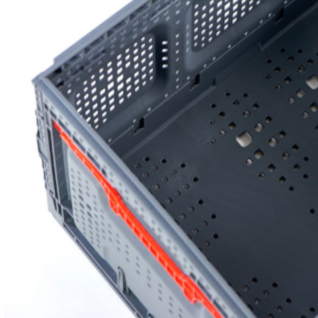Bac Europe 600 x 400 pliable ajouré Bac Europe 600 x 400 pliable ajouré