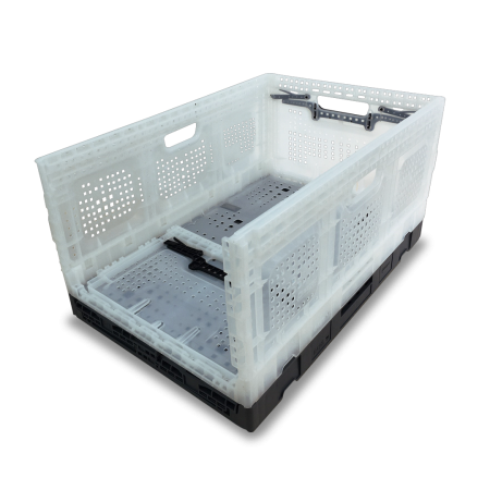 Bac Europe 600 x 400 pliable ajouré Bac Europe 600 x 400 pliable ajouré