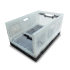 Bac Europe 600 x 400 pliable ajouré Bac Europe 600 x 400 pliable ajouré