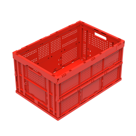 Bac Europe 600 x 400 pliable ajouré Bac Europe 600 x 400 pliable ajouré