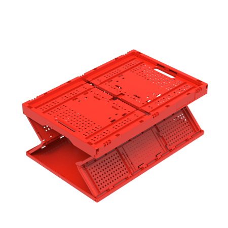 Bac Europe 600 x 400 pliable ajouré Bac Europe 600 x 400 pliable ajouré