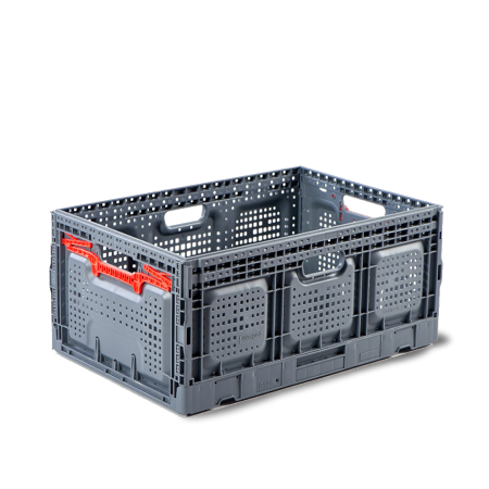 Bac Europe 600 x 400 pliable ajouré Bac Europe 600 x 400 pliable ajouré