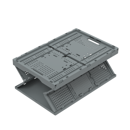 Bac Europe 600 x 400 pliable ajouré Bac Europe 600 x 400 pliable ajouré