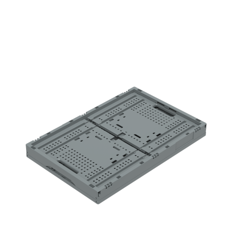 Bac Europe 600 x 400 pliable ajouré Bac Europe 600 x 400 pliable ajouré