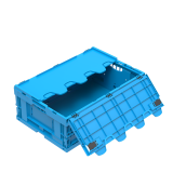 Bac Europe 600 x 400 pliable avec couvercle Bac Europe 600 x 400 pliable avec couvercle