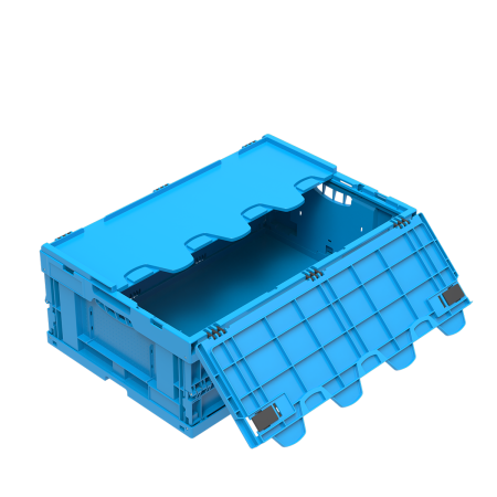 Bac Europe 600 x 400 pliable avec couvercle Bac Europe 600 x 400 pliable avec couvercle