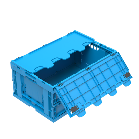 Bac Europe 600 x 400 pliable avec couvercle Bac Europe 600 x 400 pliable avec couvercle