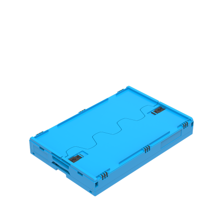 Bac Europe 600 x 400 pliable avec couvercle Bac Europe 600 x 400 pliable avec couvercle