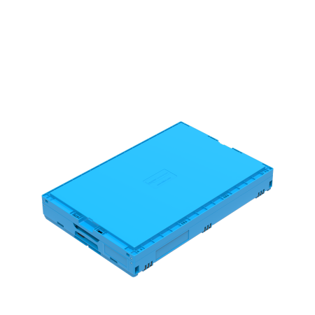 Bac Europe 600 x 400 pliable avec couvercle Bac Europe 600 x 400 pliable avec couvercle