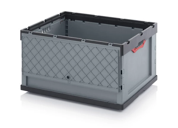 Bac à Linge VENTEO 40L Pliable | Compact Et Rétractable | Plastique Résistant | Aération Optimale | Rangement Facile