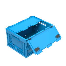 Bacs Europe 400 x 300 pliable avec couvercle