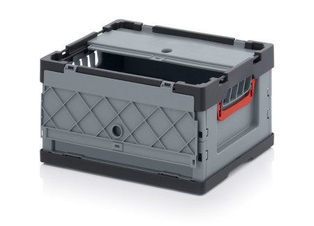 Bacs Europe 400 x 300 pliable avec couvercle Bacs Europe 400 x 300 pliable avec couvercle