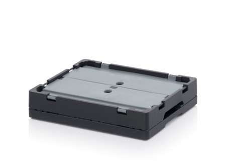 Bacs Europe 400 x 300 pliable avec couvercle Bacs Europe 400 x 300 pliable avec couvercle