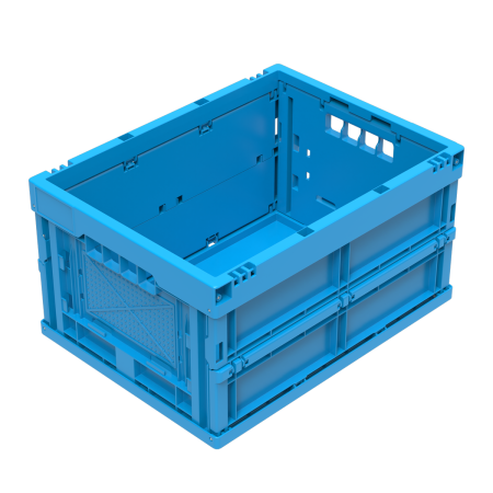 Lot de 10 Bacs Europe 400 x 300 pliable plein Lot de 10 Bacs Europe 400 x 300 pliable plein