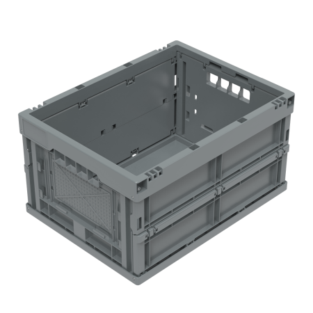 Lot de 10 Bacs Europe 400 x 300 pliable plein Lot de 10 Bacs Europe 400 x 300 pliable plein