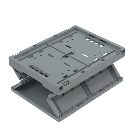 Lot de 10 Bacs Europe 400 x 300 pliable plein Lot de 10 Bacs Europe 400 x 300 pliable plein