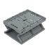 Lot de 10 Bacs Europe 400 x 300 pliable plein Lot de 10 Bacs Europe 400 x 300 pliable plein