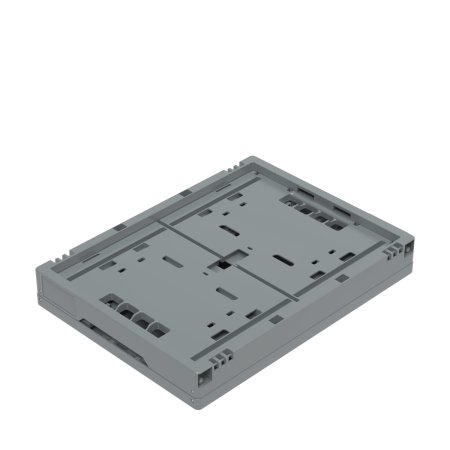 Lot de 10 Bacs Europe 400 x 300 pliable plein Lot de 10 Bacs Europe 400 x 300 pliable plein