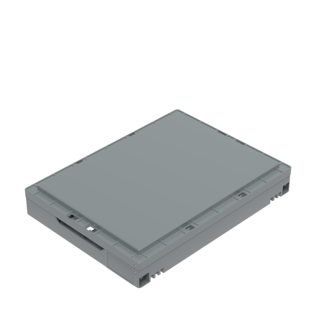 Lot de 10 Bacs Europe 400 x 300 pliable plein Lot de 10 Bacs Europe 400 x 300 pliable plein
