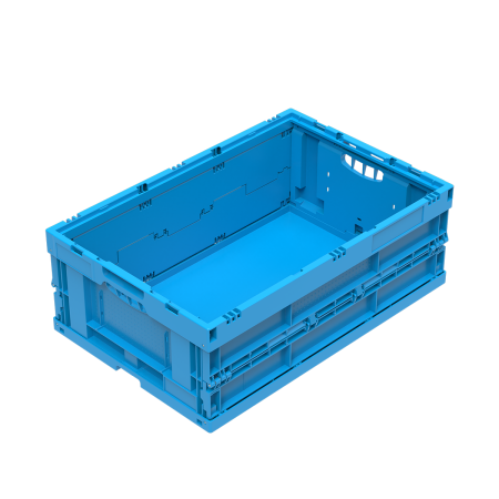 Lot de 10 Bacs Europe 600 x 400 pliable plein Lot de 10 Bacs Europe 600 x 400 pliable plein