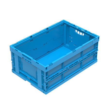 Lot de 10 Bacs Europe 600 x 400 pliable plein