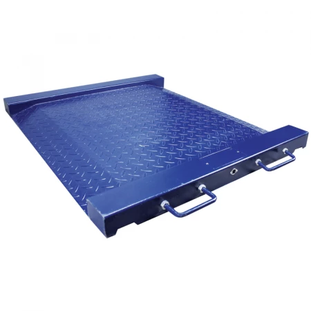 Plateforme de pesage avec rampe pour fauteuils roulants Plateforme de pesage avec rampe pour fauteuils roulants