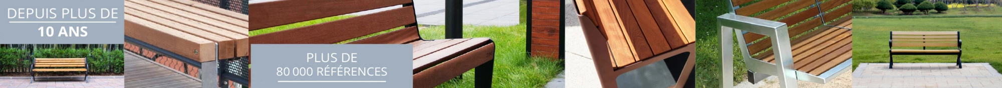 Gammes Banc public