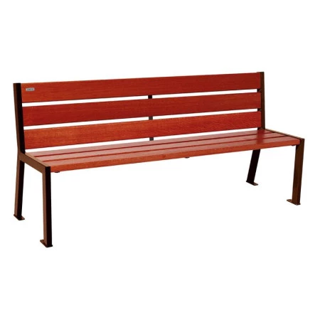 Banc classique confortable