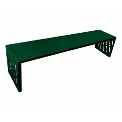 Banc et banquette design en acier