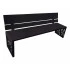 Banc et banquette design en acier Banc et banquette design en acier