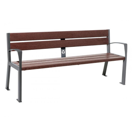 Banc et banquette en plastique recyclé Banc et banquette en plastique recyclé