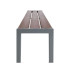 Banc et banquette en plastique recyclé Banc et banquette en plastique recyclé