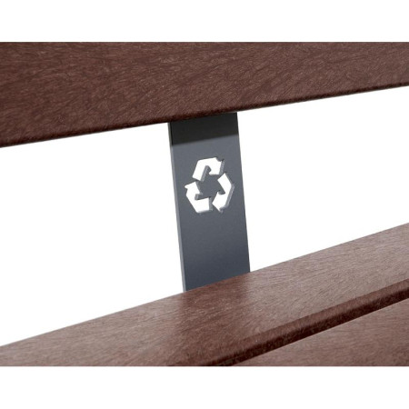 Banc et banquette en plastique recyclé Banc et banquette en plastique recyclé