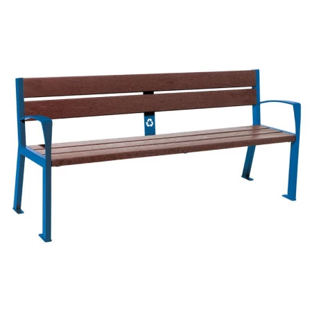 Banc et banquette en plastique recyclé Banc et banquette en plastique recyclé