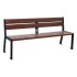 Banc et banquette en plastique recyclé Banc et banquette en plastique recyclé