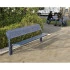 Banc extérieur en métal confort Banc extérieur en métal confort