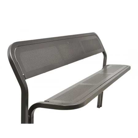 Banc extérieur en métal confort Banc extérieur en métal confort