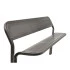 Banc extérieur en métal confort Banc extérieur en métal confort