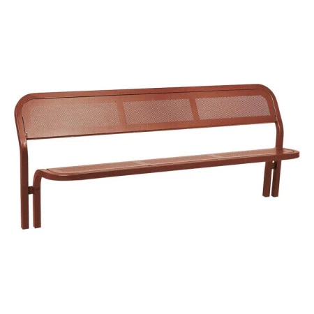 Banc extérieur en métal confort Banc extérieur en métal confort