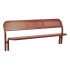 Banc extérieur en métal confort Banc extérieur en métal confort