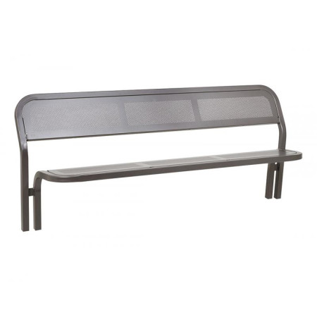 Banc extérieur en métal confort Banc extérieur en métal confort